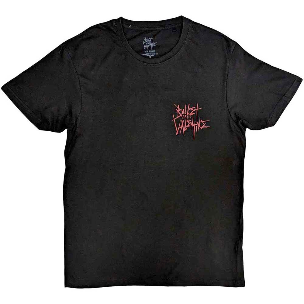Bullet For My Valentine - Floral Omen Tshirt Homme - Noir